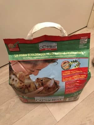 Litière pour chat