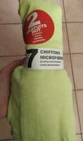 7 chiffons microfibres