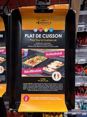 Plat de cuisson