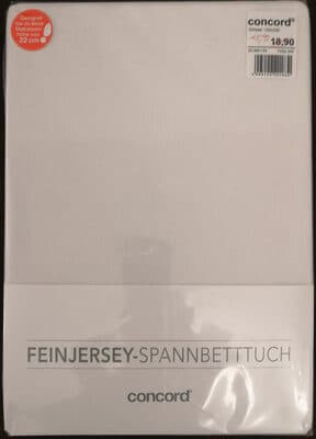 concord Feinjersey-Spannbetttuch