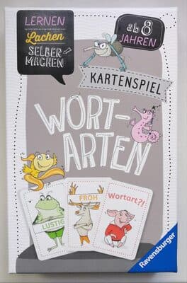 Kartenspiel Wortarten
