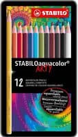 Crayons De Couleur Stabilo Aqua Assortiment 12 Unités