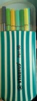Etui 20 Feutres Pen 68 - Zébrui Turquoise