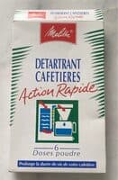 Détartrant cafetières