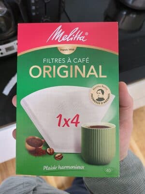 filtre a café melitta 1*4