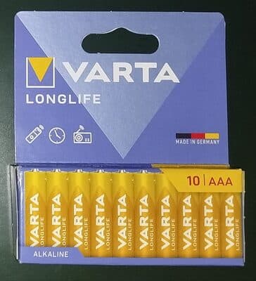 VARTA Consumer AAA Batteries