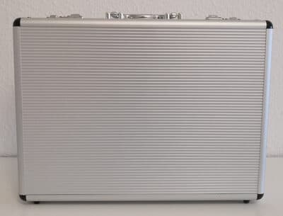 Aktenkoffer, silber
