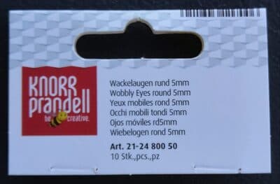 Wackelaugen rund