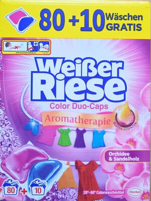 Weißer Riese Color Duo-Caps Aromatherapie Orchidee & Sandelholz