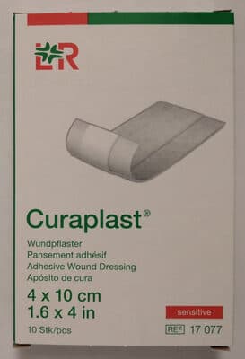 Curaplast 4 x 10 cm sensitive
