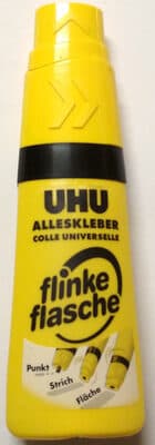 Flinke Flasche Alleskleber