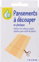 Pansements plastiques à découper