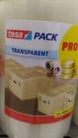 Ruban d'emballage PP transparent 66m * 50mm