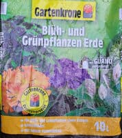 Blüh- und Grünpflanzen Erde