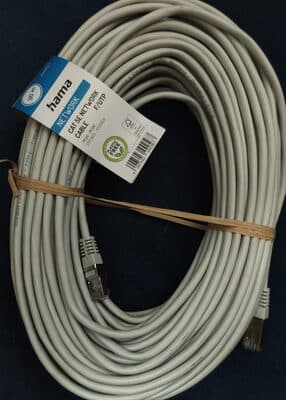 CAT 5E NETWORK CABLE F/UTP