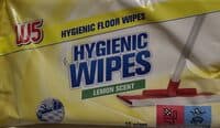 Hygienic wiped lemon scent