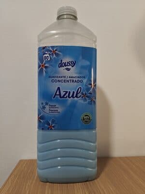 Suavizante concentrado azul
