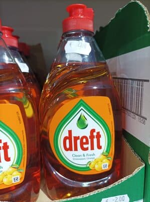 liquide vaisselle clean & fresh orange