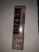 King Size Slim Brown Paper+Tips