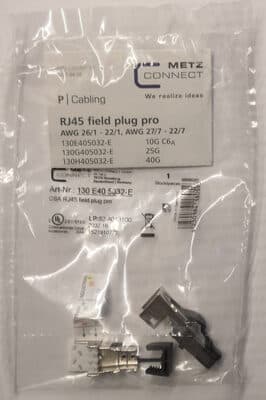 RJ45 field plug pro