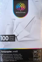 Tonpapier, weiß, A4, 130 g/m^2