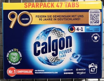 Calgon Power Tabs 4 in 1 Sparpack
