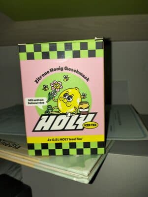 Holy Eistee Zitronen mit schwarzer Tee