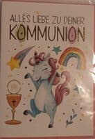 Envelope with unicorn