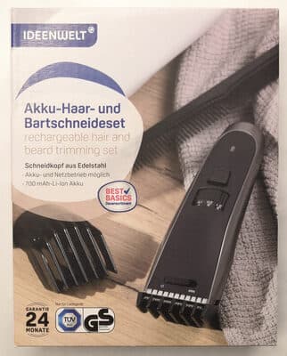 Akku-Haar- und Bartschneideset