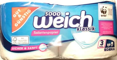 sooo weich klassik Toilettenpapier