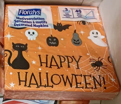 Serviettes Halloween