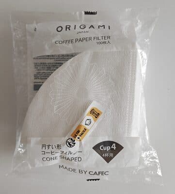 Filtres origami 4 tasses