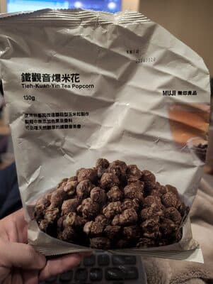 Tieh-Kuan-Yin Tea Popcorn