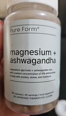 Magnesium + Ashwagandhs