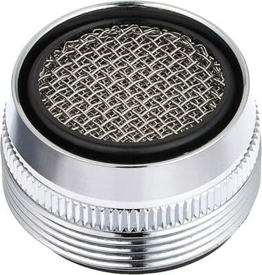 Male thread faucet aerator