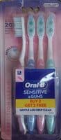 Sensitive & Gums Precision Clean Toothbrush (Extra Soft)