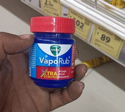 VapoRub xtra strong