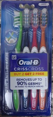 CrissCross Deep Clean Anti-Plaque Toothbrush