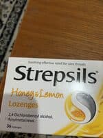Strepsils Honey And Lemon 36S