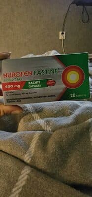 Nurofen Fastcaps 400mg zachte capsules