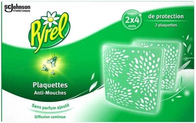 Plaquettes anti-mouches efficace 4 mois