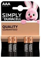 AAA 4 Simply Batteries LR03/MN2400
