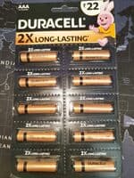 Battery AAA Duracel