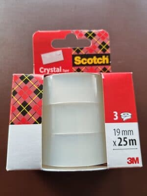 Scotch Crystal Tape recharge 19 mm x 25 m