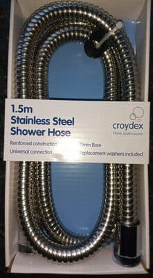 1.5 m stainless steel shower hose