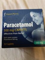 Paracetamol - 500MG tablets, box of 32