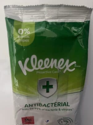 Antibacterial wipes