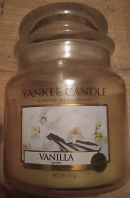 Vanilla candle