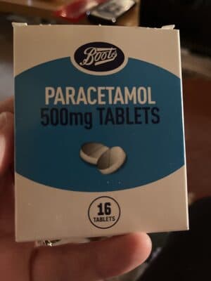 Paracetamol boots