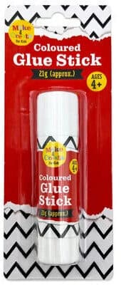 Coloured Glue Stick: Purple